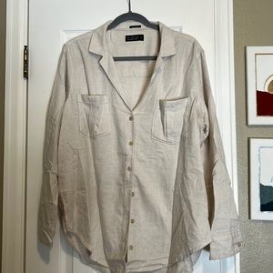 Abercrombie boyfriend fit flannel